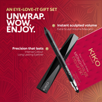 KIKO Milano Twist 'N Twinkle Holiday Midnight Glaze Eyes Gift Set zestaw podarunkowy do makijażu oczu