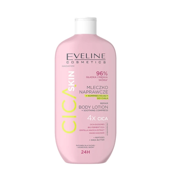Eveline Cosmetics CICA Skin Mleczko naprawcze + kojący kompres 350ml