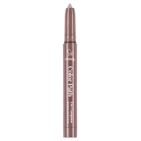 Lovely Color Path 2 in 1 Longwear Shadow Stick & Liner automatyczna kredka i cień do powiek 02