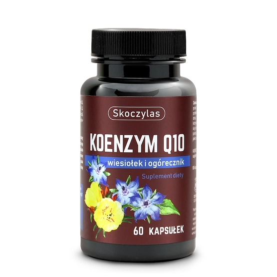 Skoczylas KOENZYM Q10 wiesiołek, ogórecznik 60 kapsułek