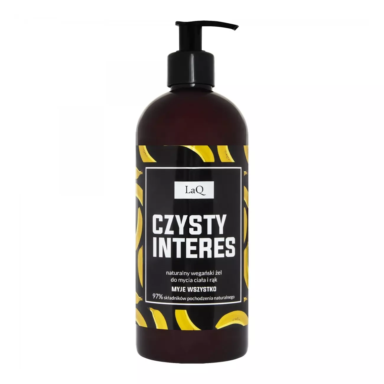 LaQ Żel do mycia ciała i rąk Czysty Interes 400ml