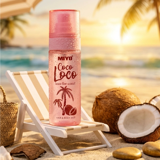 MIYO Hair & Body mist Coco Loco - Zapachowa mgiełka do ciała i włosów 80 ml