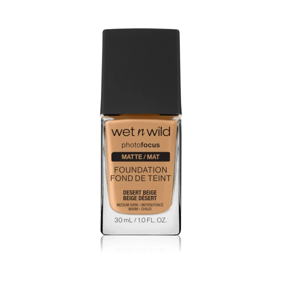 Wet n Wild Photo Focus Foundation matujący podkład do twarzy Desert Beige 30ml