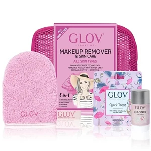GLOV Travel Set Zestaw podróżny do oczyszczania twarzy PINK