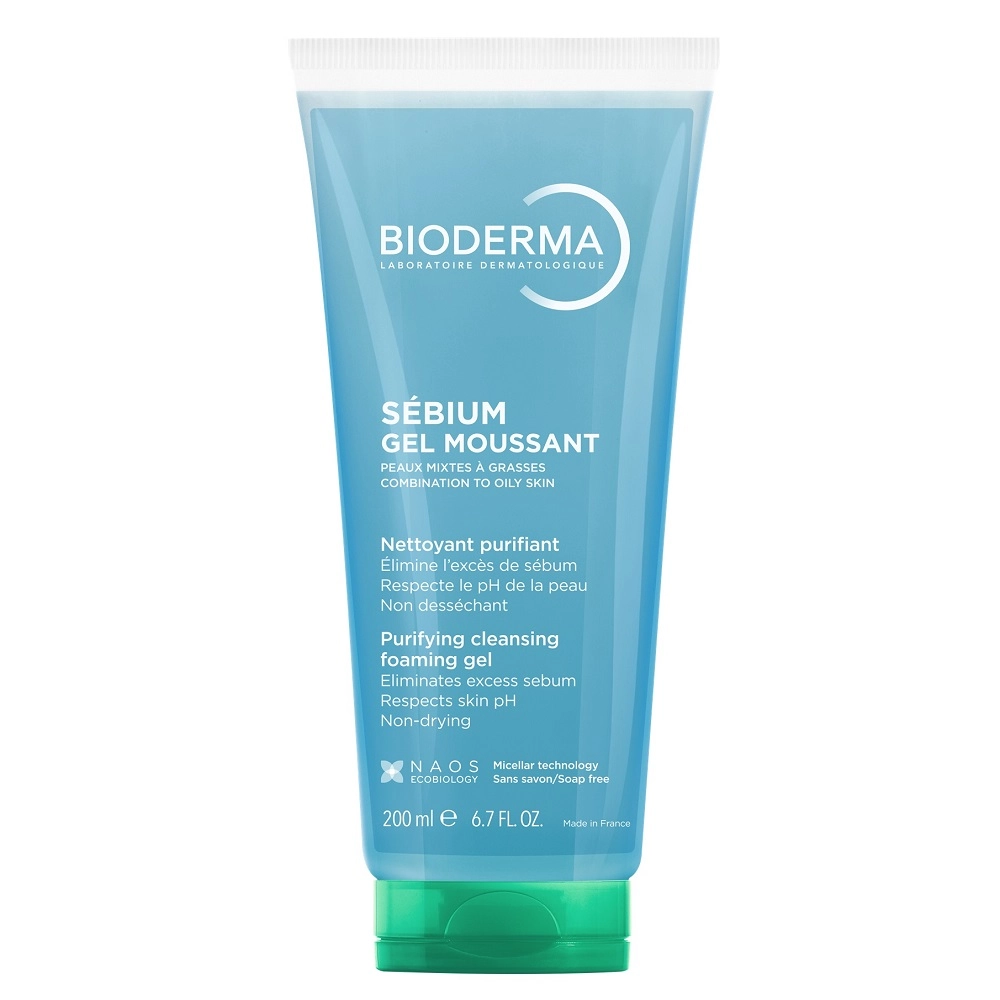 Bioderma Sébium Gel Moussant antybakteryjny żel oczyszczający 200ml