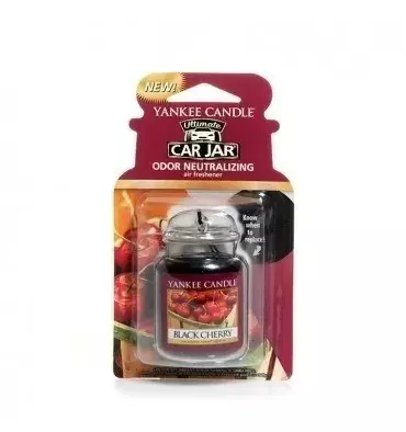 Yankee Candle Car Jar Ultimate Zapach do samochodu  Black Cherry