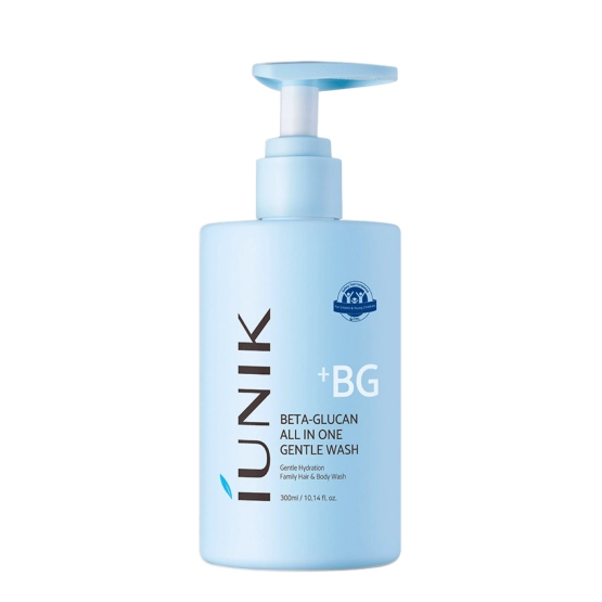 iUNIK Beta Glucan All In One Gentle Wash - delikatny żel do mycia twarzy i ciała 300ml
