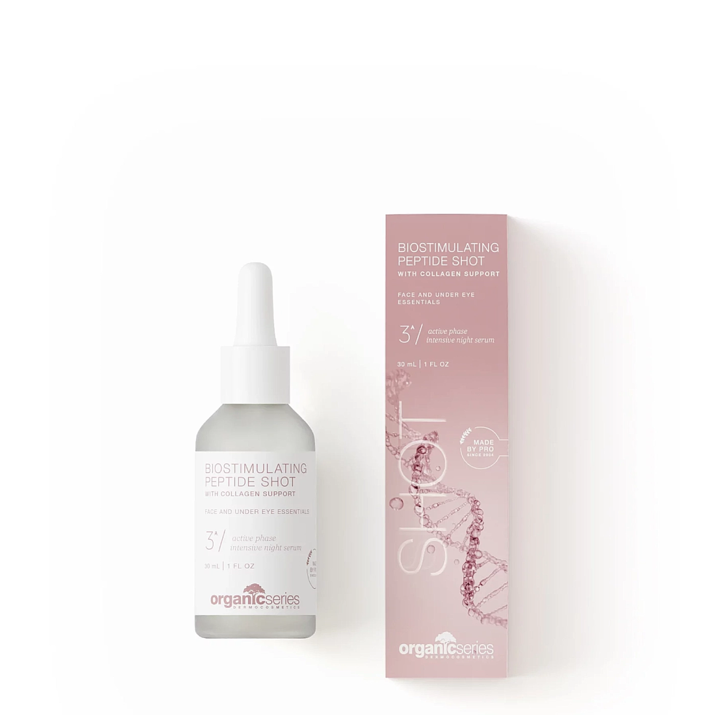 Organic Series Biostimulating PEPTIDE Shot - Biostymulujący koncentrat z peptydami 5% 30ml