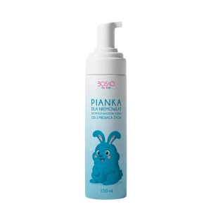 BOSKO Cosmetics for Kids Pianka do mycia włosów i ciała dla niemowląt od 1 miesiąca życia 150ml