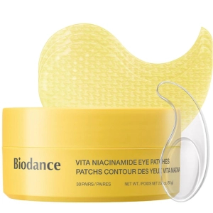 Biodance Vita Niacinamide Eye Patches - płatki pod oczy z niacynamidem i witaminami 60 szt.