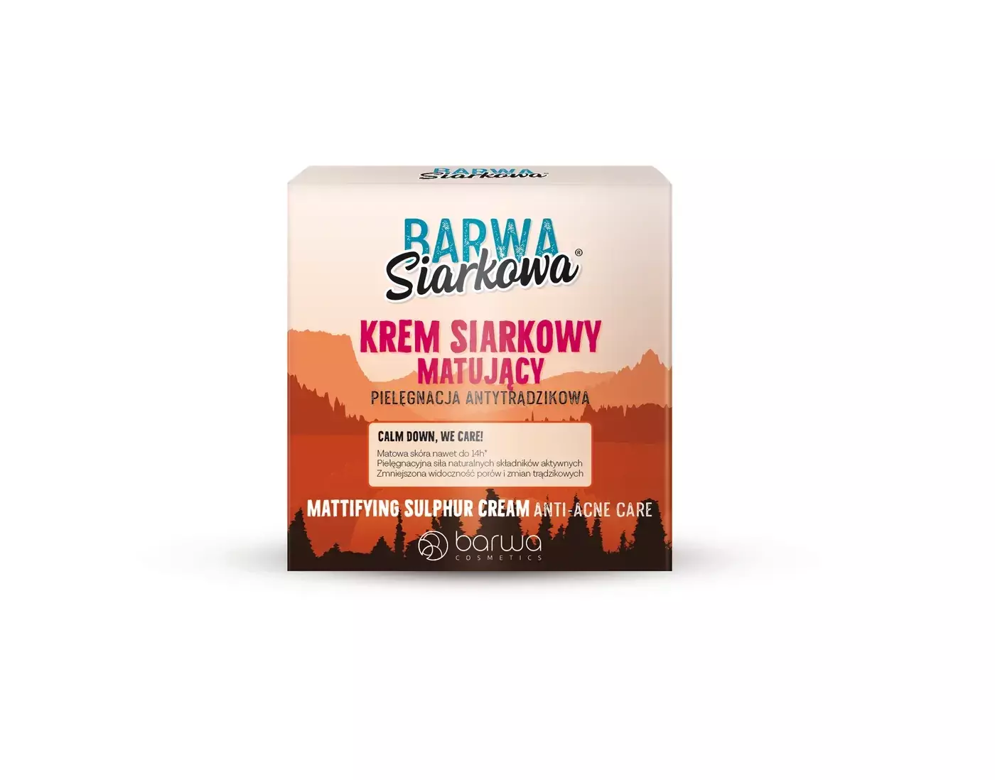 Barwa Siarkowy krem matujący 50ml