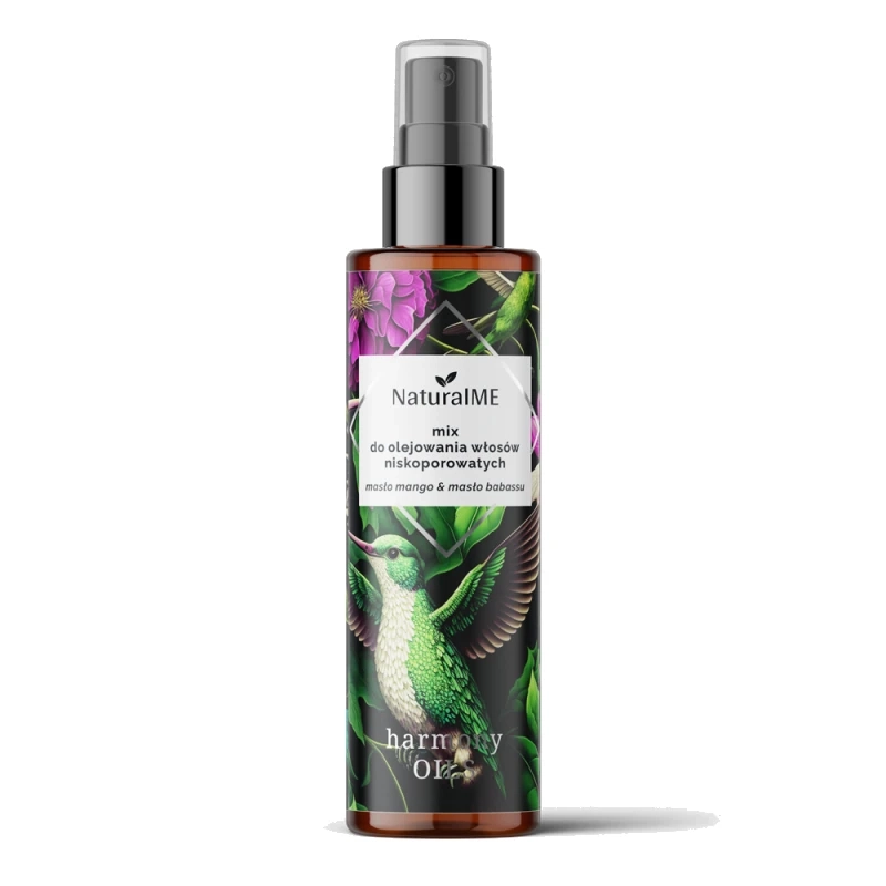 OUTLET NaturalME Mix do olejowania włosów niskoporowatych 75ml - Data ważności 28.02.2027