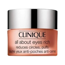 Clinique All About Eyes Rich Cream Bogaty krem redukujący sińce pod oczami, opuchliznę oraz linie i drobne zmarszczki 15ml
