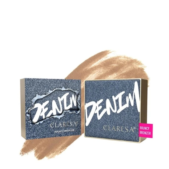 Claresa DENIM COLLECTION Bouncy Bronzer Srężysty bronzer 01 Light 10 g