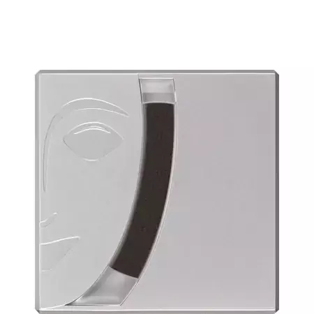Kryolan 5321 Cake Eye Liner Eyeliner w kamieniu Grey