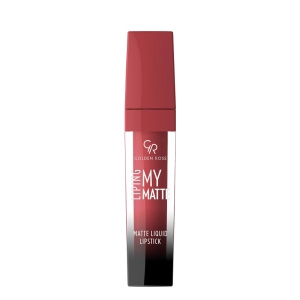 Golden Rose My Matte Lip Ink Matte Liquid Lipstick - Matowa pomadka do ust z wegańską formułą 09