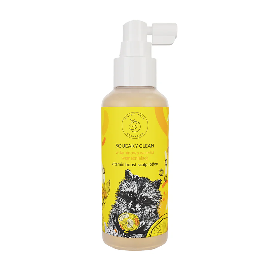 HAIRY TALE SQUEAKY Witaminowa wcierka wzmacniająca do skóry głowy 120ml