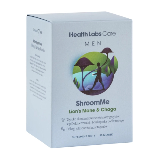 Health Labs Care ShroomMe MEN Lion’s Mane & Chaga 90 porcji
