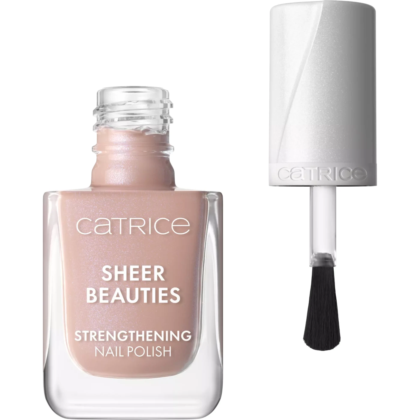 Catrice Sheer Beauties Strengthening Nail Polish - Wzmacniający lakier do paznokci 060 Nudie Beautie