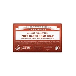 Dr. Bronner's Mydło w kostce Eukaliptusowe 140g