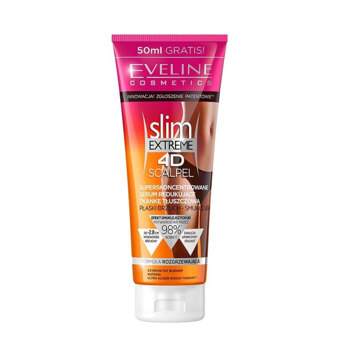 Eveline Cosmetics Slim Extreme 4D Superskoncentrowane serum redukujące tkankę tłuszczową 250ml