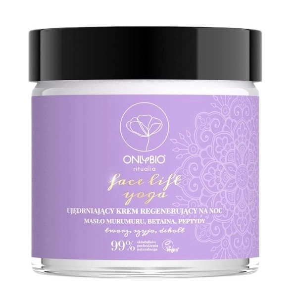 OnlyBio Ritualia Face Lift Yoga ujędrniający krem regenerujący na noc 50ml