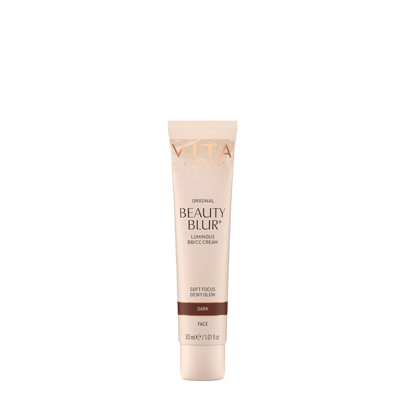 Vita Liberata Beauty Blur Face Dark - Krem brązująco-wygładzający do twarzy 30ml