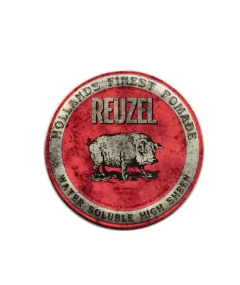Reuzel Red Water Soluble High Sheen Pig Pomada do włosów 113g