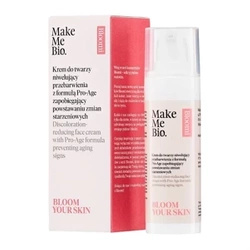 Make Me Bio BLOOM YOUR SKIN Krem do twarzy niwelujący przebarwienia z formułą Pro-Age zapobiegający powstawaniu zmian starzeniowych 30ml
