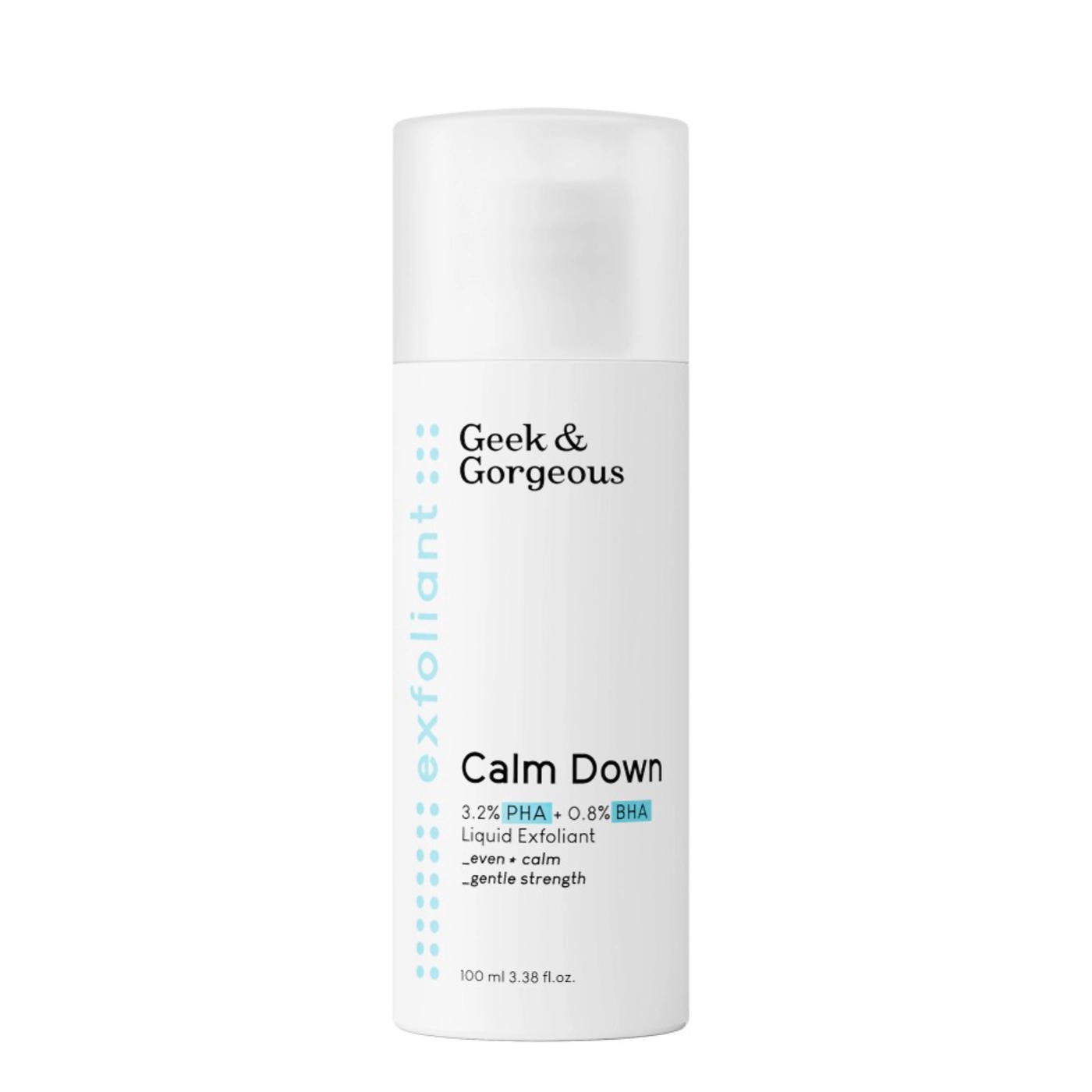 Geek&Gorgeous Calm down tonik do twarzy 4% kwasów PHA + BHA 100ml