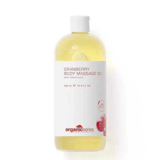 Organic Series Body Massage Oil Cranberry - Olej do masażu ciała żurawina 500ml