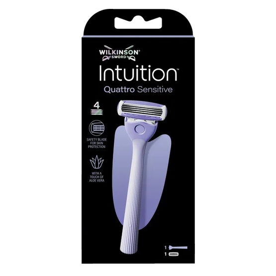 Wilkinson Intuition Quattro Sensitive maszynka do golenia z 4 ostrzami