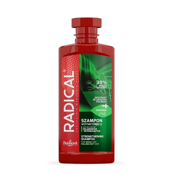 RADICAL Szampon wzmacniający do włosów osłabionych i wypadających 400ml