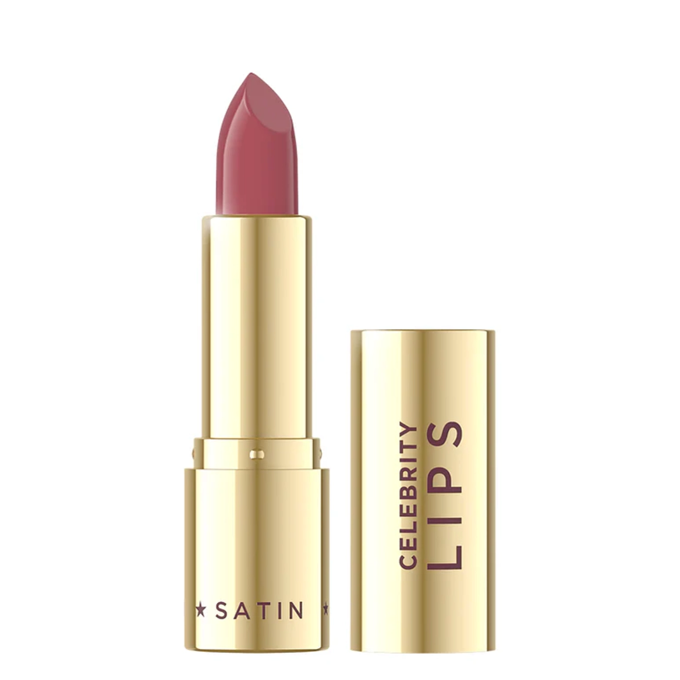 Eveline Cosmetics Celebrity Lips Satin Kremowa pomadka o satynowym wykończeniu - 478 muse