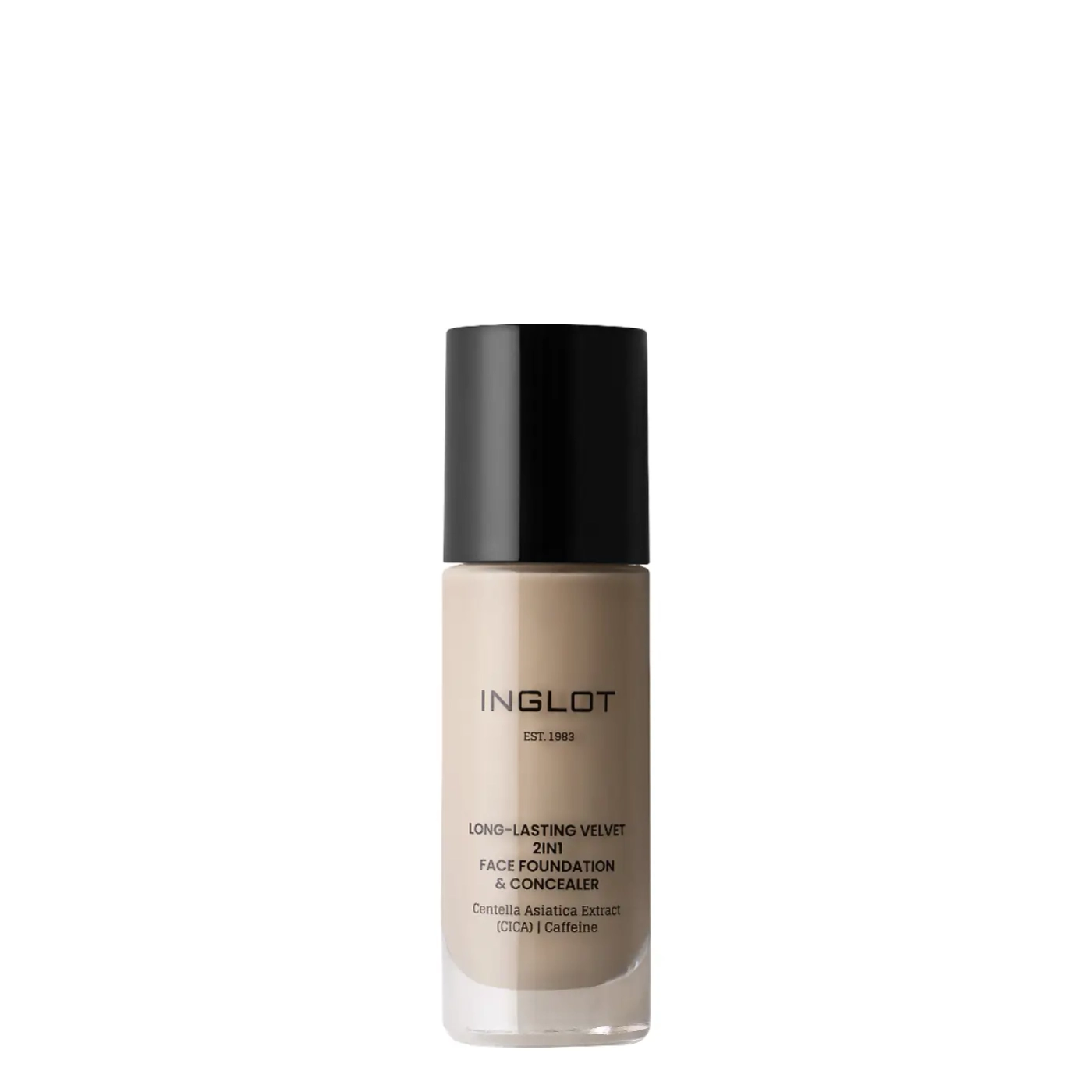 Inglot Long-Lasting Velvet - Podkład i korektor do twarzy 2w1 704