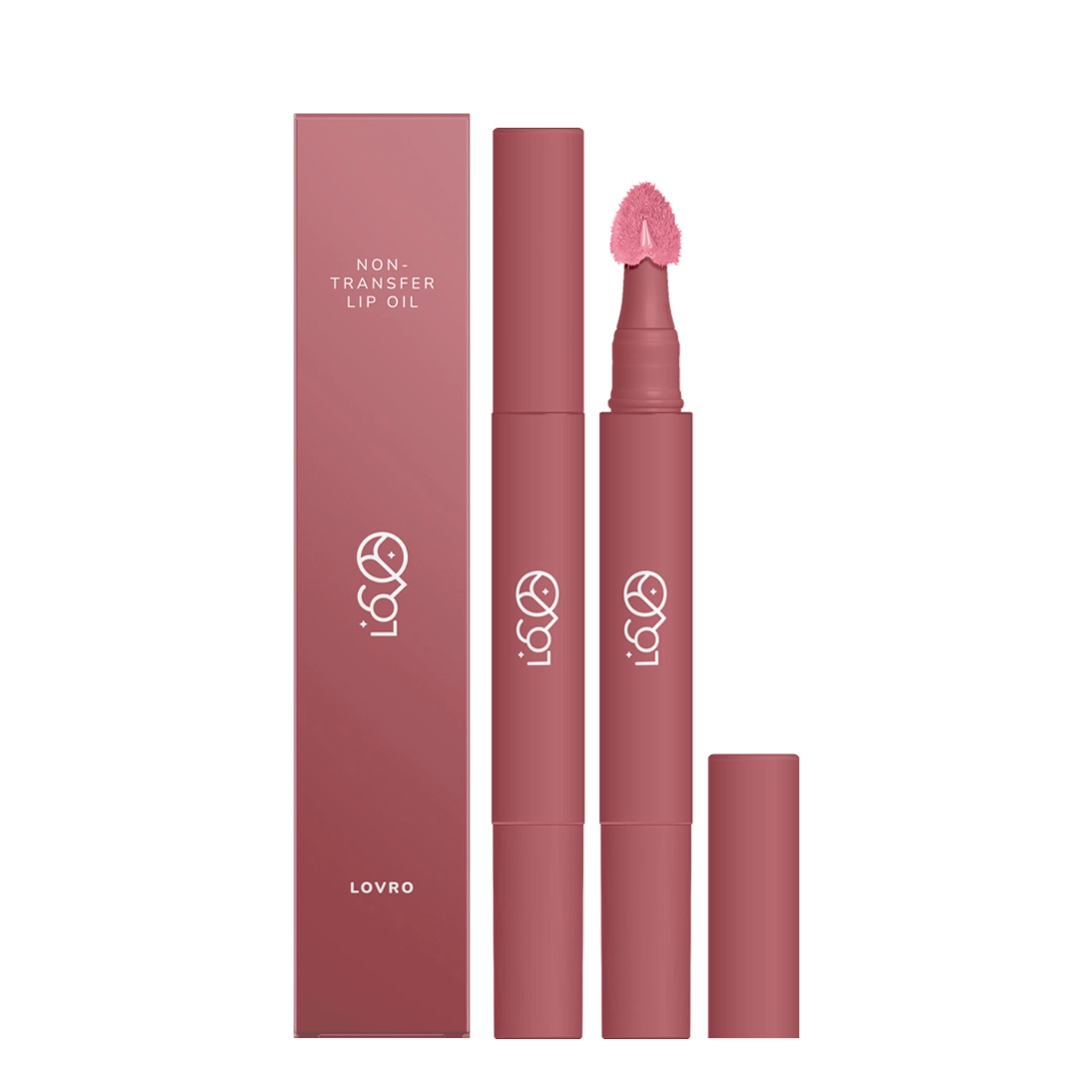 LOVRO Non-transfer Lip Oil - Zastygający olejek do ust 02 1,75g