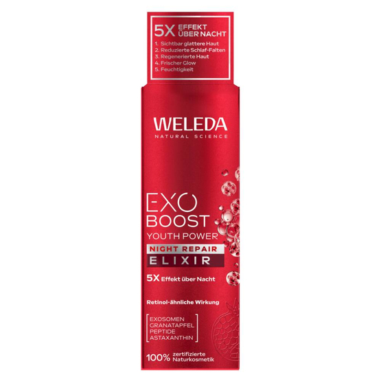 Weleda Exo Boost Youth Power regenerujący eliksir na noc 30ml