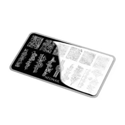 NEONAIL Blaszka do stempli Stamping plate 19