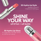 KIKO Milano 3D Hydra Lipgloss zmiękczający błyszczyk do ust z efektem 3D 21 Brun Rose 6.5ml