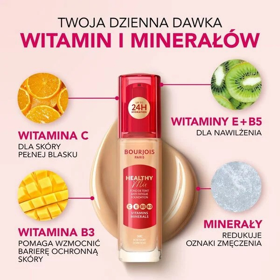 Bourjois Healthy Mix podkład do twarzy z kompleksem witamin i minerałów 54N Beige 30ml