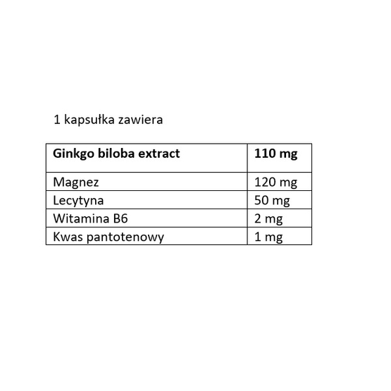 Bilomag Plus suplement diety 60 kapsułek