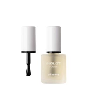Inglot PLAYINN All-in-One - Bezbarwny lakier do paznokci 19 15ml