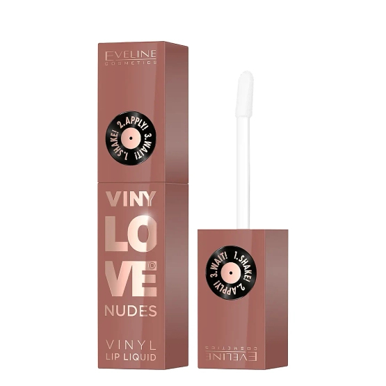 Eveline Cosmetics VinyLove Nudes Długotrwała pomadka płynna z efektem gloss - 13 Cutie 4ml