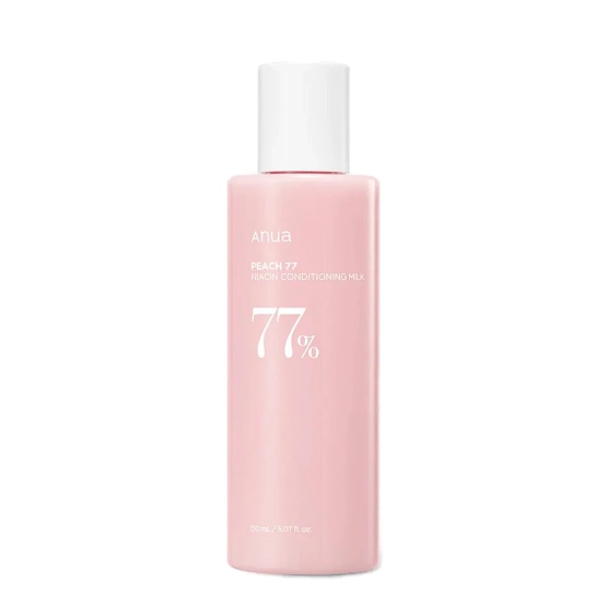 Anua Peach 77% Niacin Conditioning Milk Mleczko do twarzy z 77% ekstraktem z brzoskwini 150ml