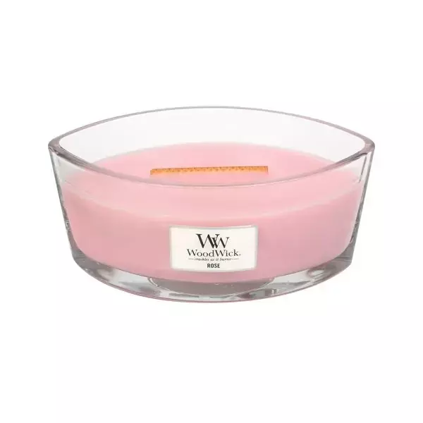 WoodWick Świeca Heartwick Rose