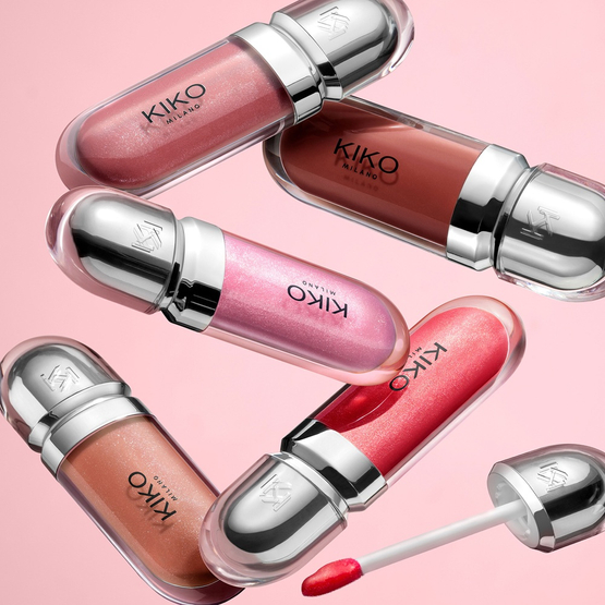 KIKO Milano 3D Hydra Lipgloss zmiękczający błyszczyk do ust z efektem 3D 32 Pearly Natural Rose 6.5ml