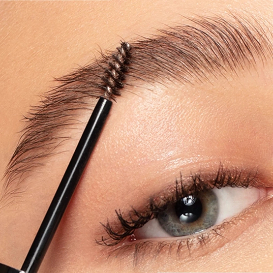 Pupa Milano Plump & Care Eyebrow Gel Tinted Eyebrow Gel - Koloryzujący żel do brwi z kuracją wzmacniającą Dark Brown 3 ml