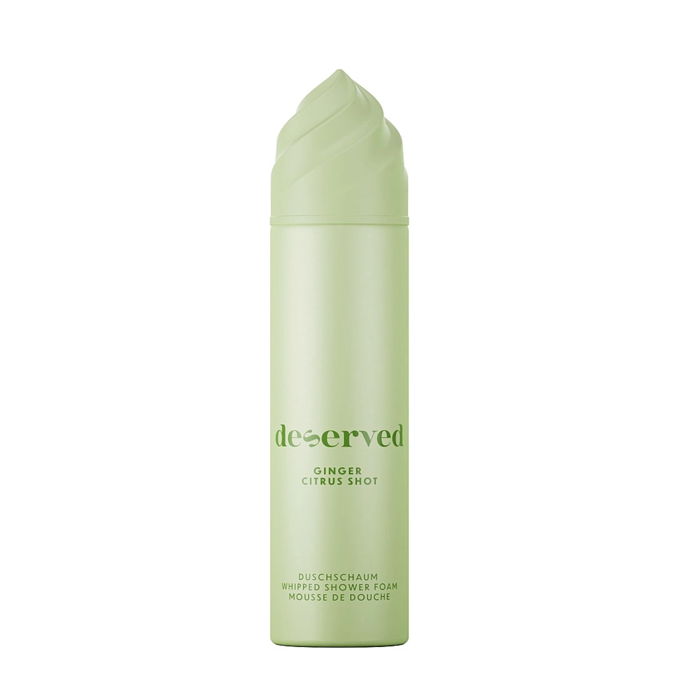 DESERVED Whipped Shower Foam Ginger Citrus Shot - pianka pod prysznic Imbir-cytrusy 250 ml