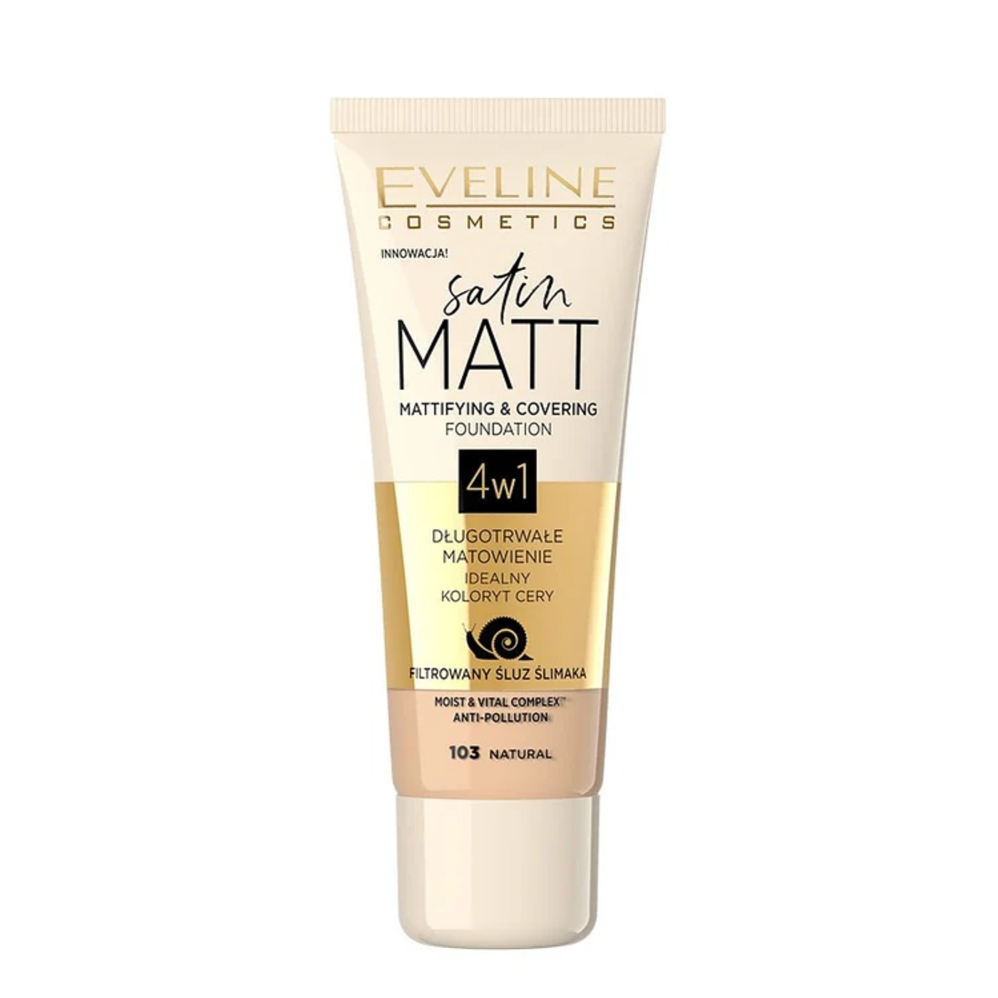 Eveline Cosmetics Satin Matt foundation 103 Natural