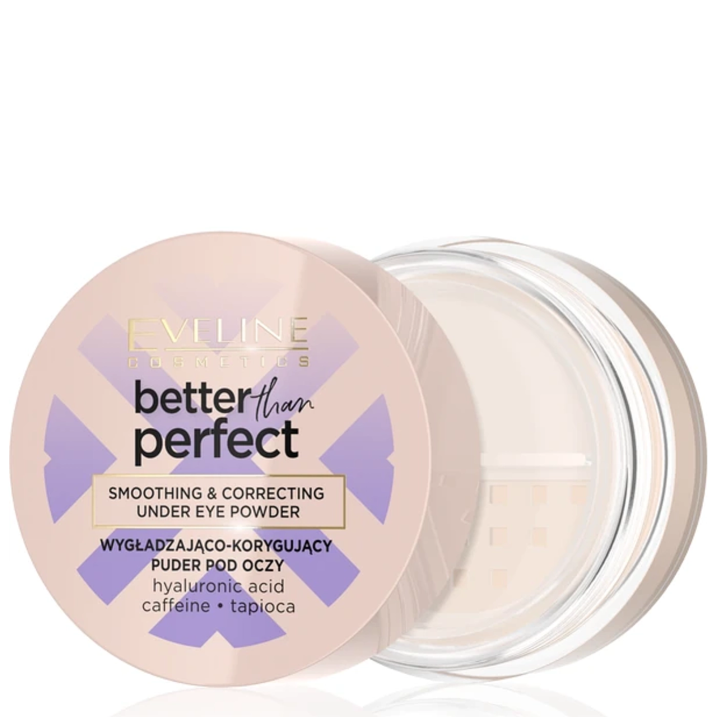 Eveline Cosmetics BETTER THAN PERFECT Wygładzająco-korygujący puder pod oczy 4g